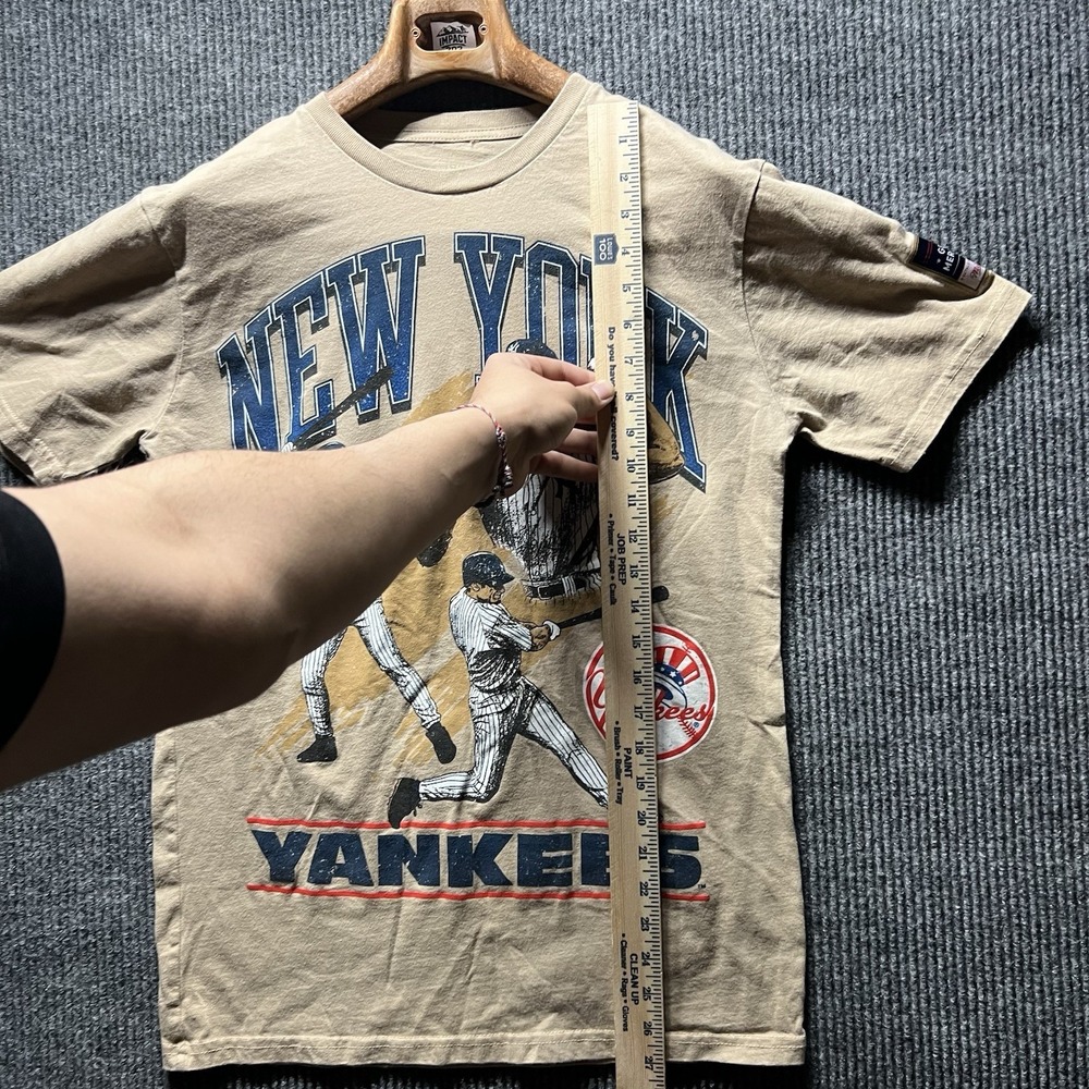 New York Yankees Mitchell and Ness T Shirt Mens Medium MLB Baseball - Picture 2 of 6